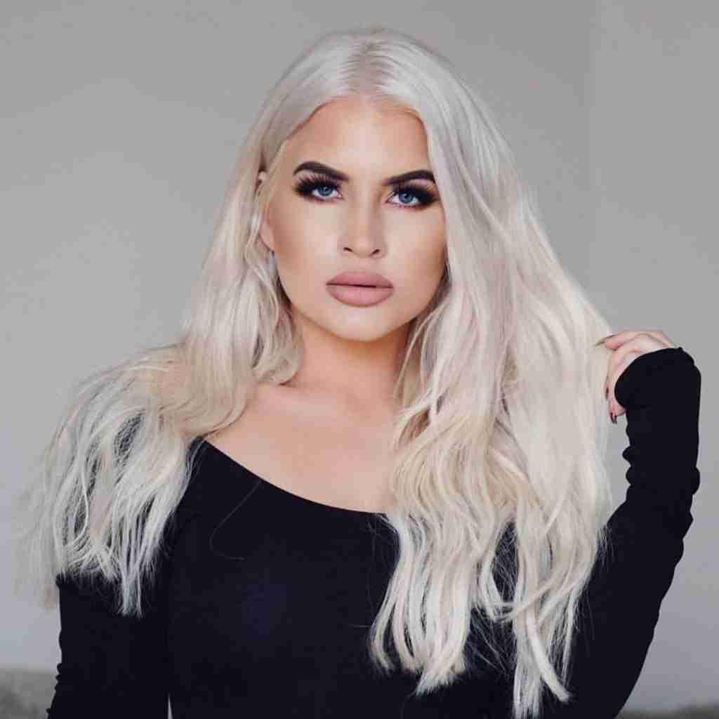 Kundebilde av hair extensions fra LuxusHair