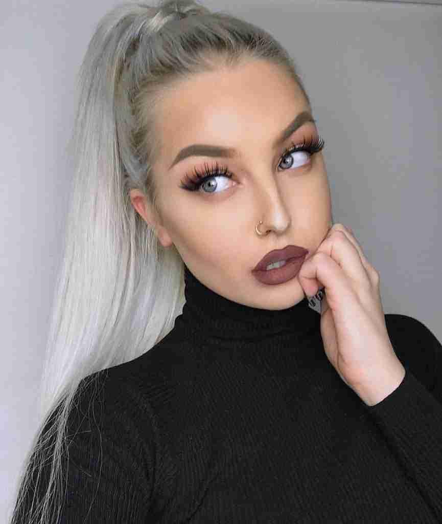 Kundebilde av hair extensions fra LuxusHair