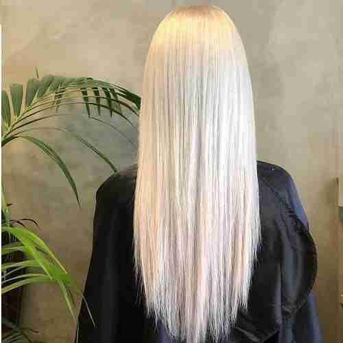 Kundebilde av hair extensions fra LuxusHair