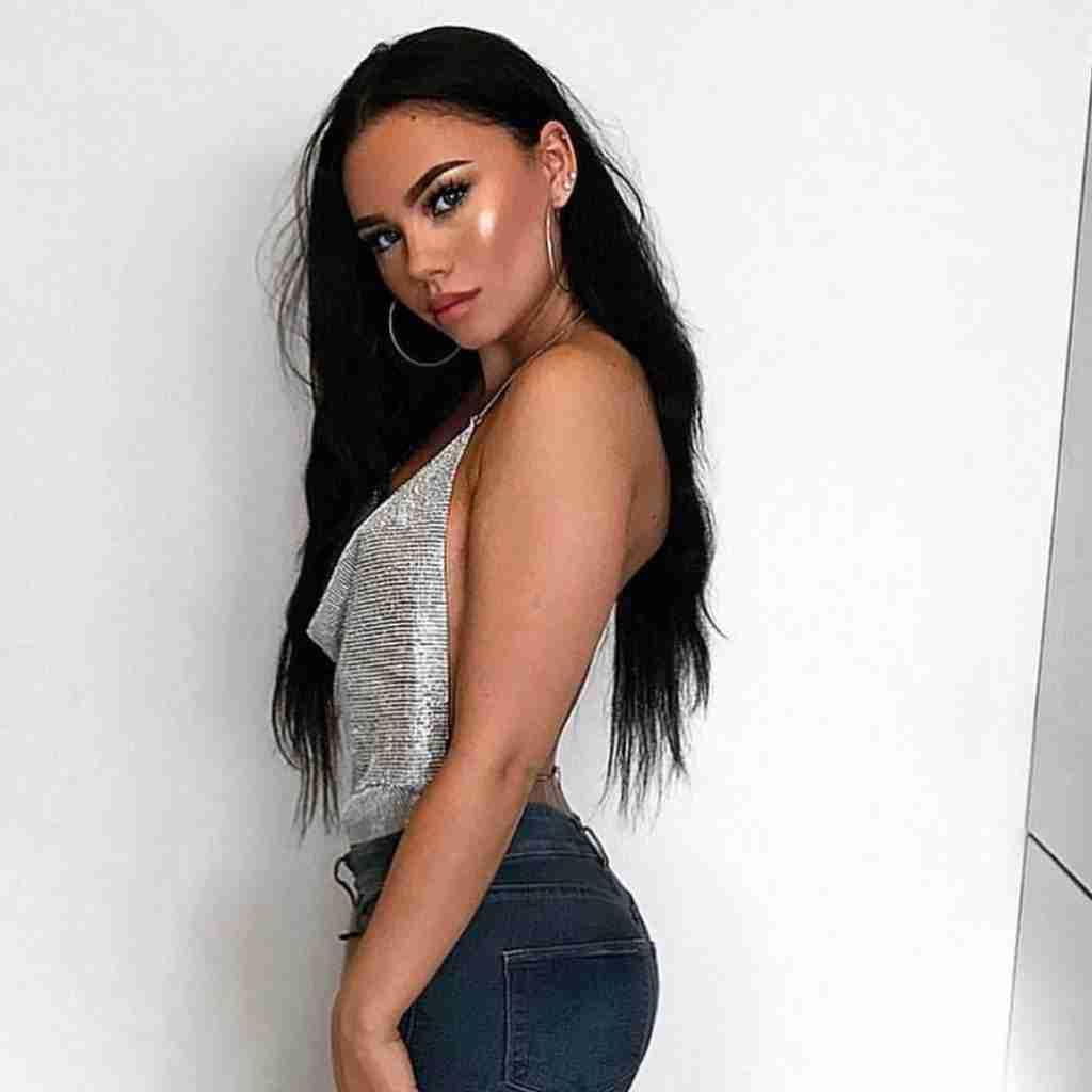 Kundebilde av hair extensions fra LuxusHair