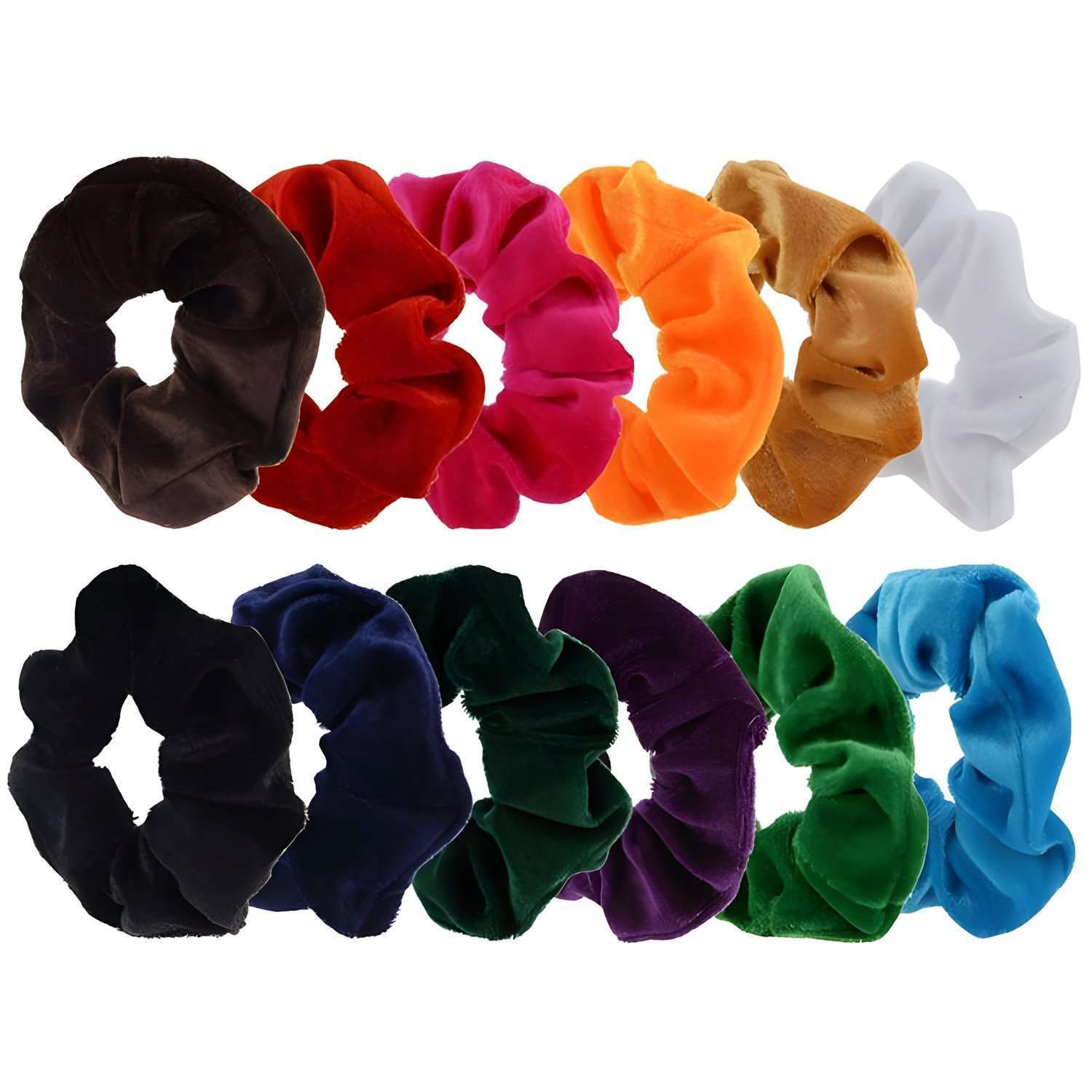 Velvet Me - Velour scrunchie fra LuxusHair